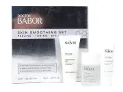 BABOR SKIN SMOOTHING SET ENZYME PEELING BALM REBALANCING LIQUID EYE CREAM DAY