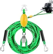 Water Ski Tow Harness - Boat Tow Rope Control Ski Harness | High Strength 4 Riders Tow Rope Pulling Towing Tube for Water Sports Activities