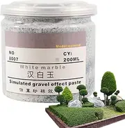 Basing Sand for Miniatures,200ml Simulation Earth Texture Basing Sand Mud - Beginners-Friendly Crafting Accessory Friends Classmates Use for School, Home