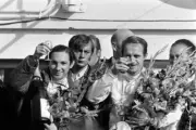 Pedro Rodriguez and Lucien Bianchi Le Mans 1968 Old Motor Racing Photo 1
