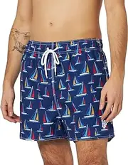 [Haute pression] Men's B299 C01 S Swimsuit, Multicolored, 38-46, Multicolored, 38-46