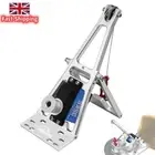 RC Winch Double Stent Rescue Set Truck Tow Crane Arm Wrecker Kit (Silver)