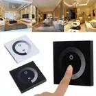 DC12/24V Touch Panel Dimmer Wall Switch Controller for RGBW RGB LED Strip light