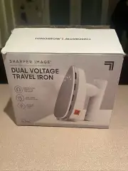 Sharper Image Dual Voltage Travel Iron - SI-755 - New Never Used