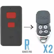 2 x Liftaway LA236 303MHz Compatible Garage Door Remote