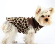 Yikeyo Leopard Vest for Small Dogs or Puppies Qty 1 Girl SMALL Winter Outfit