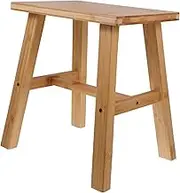 KOCKSHION Wooden Boys and Girls Stool Chair Small Wooden Bench Shoe Changing Stool Versatile for Home Decor