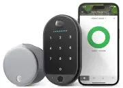 Brand New Sealed Yale August WiFi Smart Lock with Keypad & Finger Print, Silver