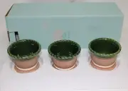 PARTYLITE Mediterraneo Votive Trio-3 Piece Candle Set Holders P8463