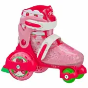 Brand New Adjustable Fun Roll Kids Roller Skates Girls size 7-11