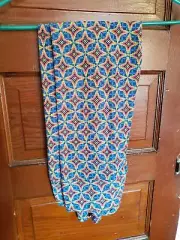 NEW LULAROE Women's TC Tall Curvy Blue Red Yellow Polyester Spandex Leggings