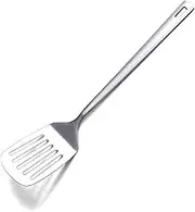 Berglander Stainless Steel Spatulas, Slotted Turner, Metal Spatulas Turner For Cooking, Kitchen Spatulas For Nonstick Cookware, Barbecue Spatulas, Dishwasher Safe, Easy to Clean