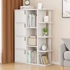 11-Shelf Marvel Organizer Bookcase Storage Display Shelf Cabinet White-Oak White