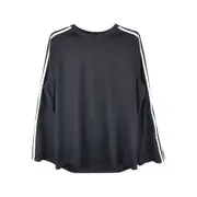 [Y-3] Y-3 Three-stripe Long-sleeve T-shirt M BLACK