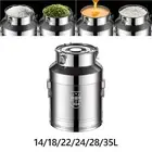 Milk Can Oil Bucket Large Capacity Multipurpose Easy to Clean Loose Tea Storage