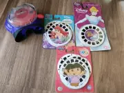 Viewmaster Disney Nickelodeon Dora Cinderella The Little Mermaid Reels Set