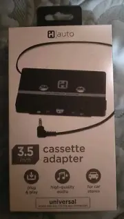 iHome auto 3.5mm Cassette Adapter