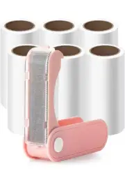 Extra Sticky Lint Roller Brush With Built In Scraper For Pet Hair Rd Description