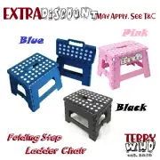 Kids Kitchen Chair 1X Folding Step Ladder Footstool Stepladder Foldable