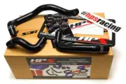 HPS Black Reinforced Silicone Heater Hose Kit for Nissan 95-98 240SX S14 KA24DE (for: Nissan)