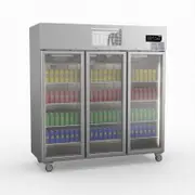 Thermaster Three Door Upright Display Fridge - Commercial Drink Fridges (SUCG1500)