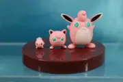 Tomy Pokemon AG Zukan P6 1/40 Scale Real Figure Igglybuff Jigglypuff Wigglytuff