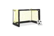 SKLZ 22in Pro Mini Soccer Indoor Sports Goal Practice Net w Soft Soccer Ball Set