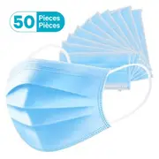 Boom care Face Mask Protection 50(PK) disposable with a 3-layer, non-woven.
