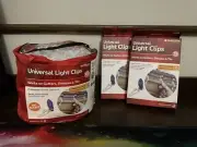 Simple Living Universal string Light Clips, Gutters, Shingles, - Lot!
