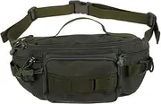 Gatuida Fishing Tackle Storage with Quick Access Pockets Spacious and Organized Waist Pack for Hiking Cycling Travel and Outdoor Adventures