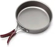 AIROKA Aluminum Alloy Non-Stick Medium Frying Pan with Folding Handle for Outdoor Camping Picnic Hiking