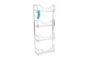 ENTREE 4 TIER SPICE RACK - CHROME - SILVER