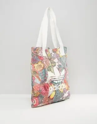 【歐洲站】adidas Originals Farm Print Shopper Bag 花漾款 手提/肩背 萬用包