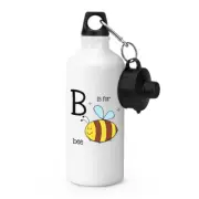 Letter B Is For Bee Sports Bottle Alphabet Drinks Camping Flask