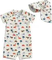 [DivingBirds] Baby Swimsuit Toddler Baby Swimming Costume Two Piece Sunsafe Baby Girls' Boys' Swimwear Kids Swim Suit UV, 3 Months-3 Years