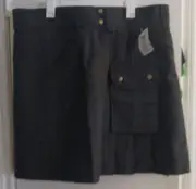 Cloud Enterprises Black Utility Kilt 44