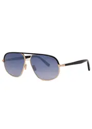 Tom Ford - Aviator-style Sunglasses Maxwell, Mirrored Lenses, Metal, 100% UV Protection - Gold One Size