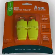 Rescue Howler Whistle 2 Pack - Ultra Light Coast Guard