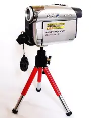 8" Table Top Mini Tripod for Sony HDR-CX430V HDR-PJ430V