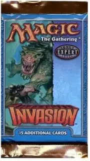 Magic Mtg INVASION Factory sealed Booster Pack X 3 !