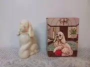 Avon Sonnet Cologne Lady Cocker Spaniel Dog w/ ball 1.5 fl. oz. Vtg New In Box
