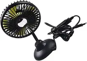 ABOOFAN Portable Car Fan for Dashboard USB Powered Mini Silent Cooling Fan for Cars Compact Design for Travel Durable Construction for Long Term Use