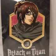 Attack on Titan Hange Zoe Golden Series Enamel Pin Full Color Official AoT Badge