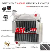 Fits Austin Healey Sprite To Ah (C)72033/Mg Midget To Mg (C)60440 3 Row Radiator