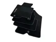 GT-Line Velour Floor Mats Kia Ceed JD Black Original Carpet Fabric 2012-2018