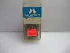 100 Mustad 37161 Wide Gap Swim Bait Fish Hooks Size 4 Nickel Finish
