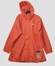 North Face Jacket Womens Plus 3X Antora 2023 Dryvent Wind Rain ORANGE NEW $120