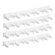 Storage Holder 4x Kitchen Spice Gripper Strip Jar Rack Organiser Wall Cabinet