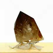 325g Natural Smoky Crystal Mineral Specimen Quartz Obelisk Crystal Wand Point