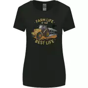 Farming Farm Life is the Best Life Farmer Womens Wider Cut T-Shirt